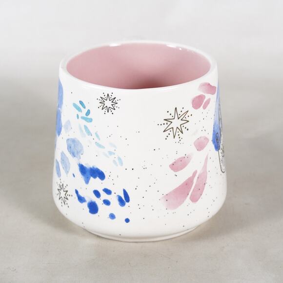 Stay Wild Moon Child Hamsa Hand Evil Eye Ceramic Coffee Mug Tea Cup Blue Pink - Picture 2 of 10